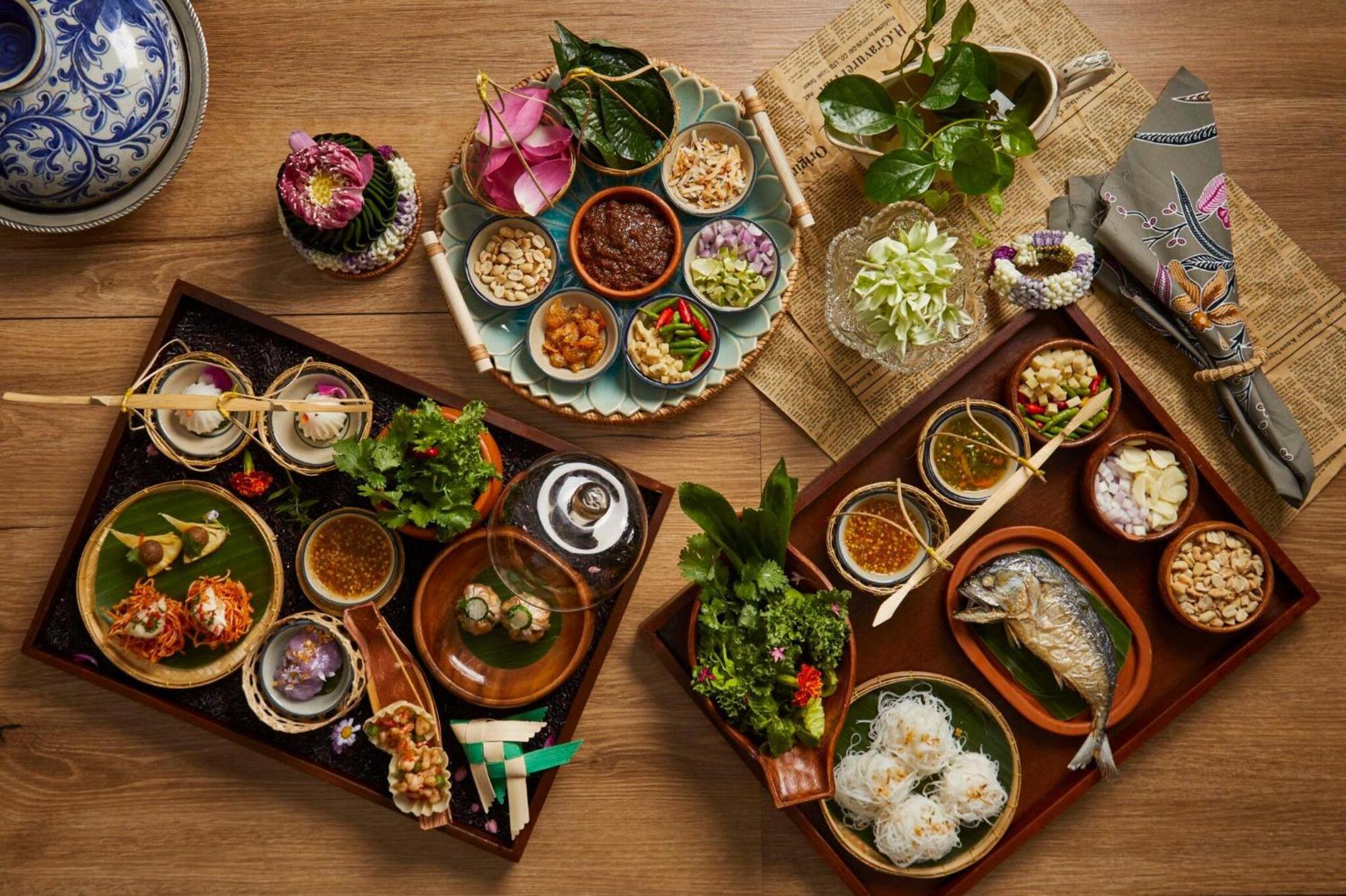 The Salil Hotel Riverside Bangkok Dış mekan fotoğraf Thai cuisine